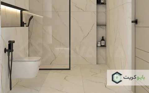 طرح کاشی سرویس بهداشتی